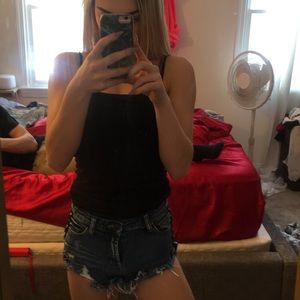 cute lace up forever21 shorts